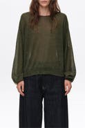 BIMBA Y LOLA Wool Blend Crew Neck Sweater