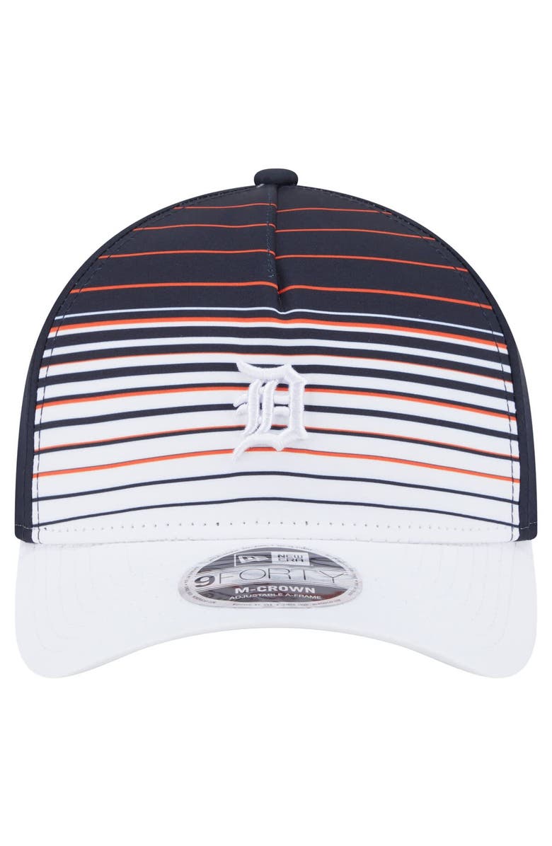 New Era Men's New Era Navy Detroit Tigers Gradient 9FORTY M-Crown Adjustable Hat, Alternate, color, Navy