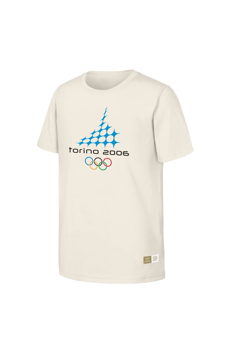 Outerstuff Men's Natural 2006 Torino Games Olympic Heritage T-Shirt, Alternate, color, Natural