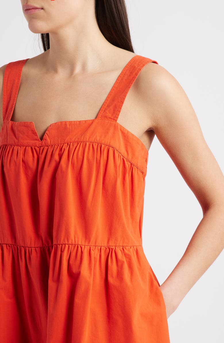 Nation LTD Claribel Babydoll Dress, Alternate, color, Aurora Red