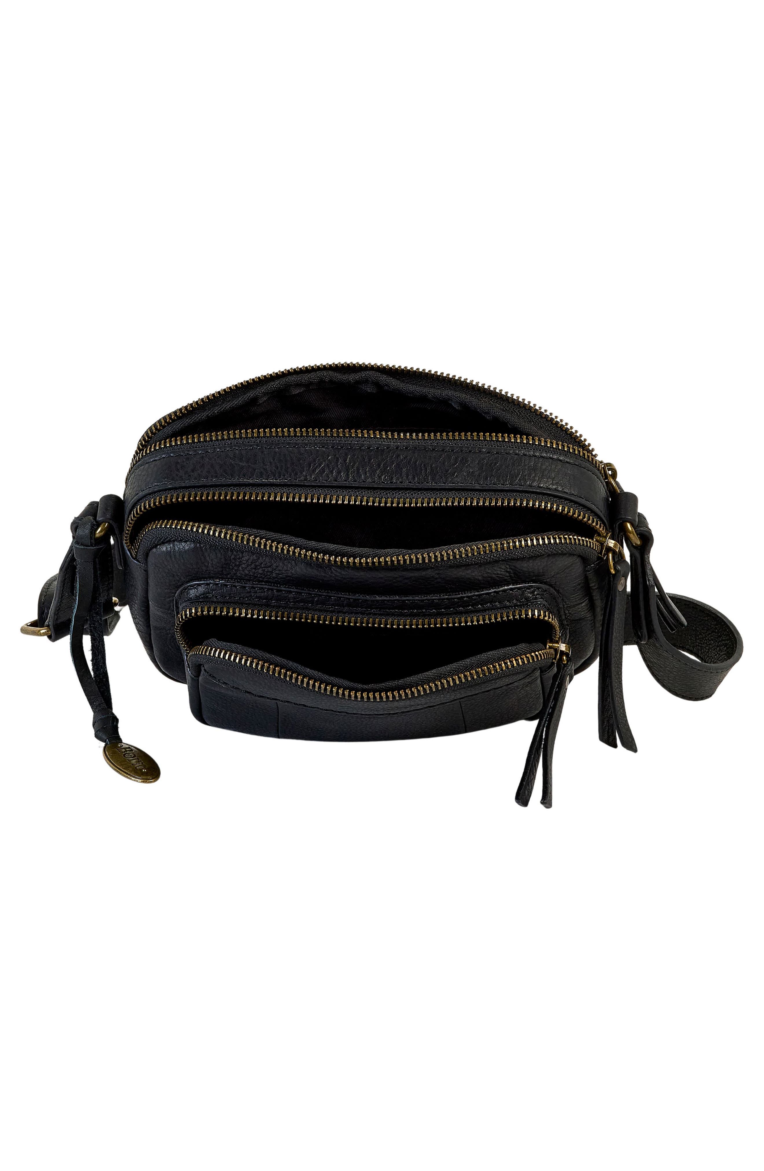 Børn Leather Camera Crossbody Bag, Alternate, color, 