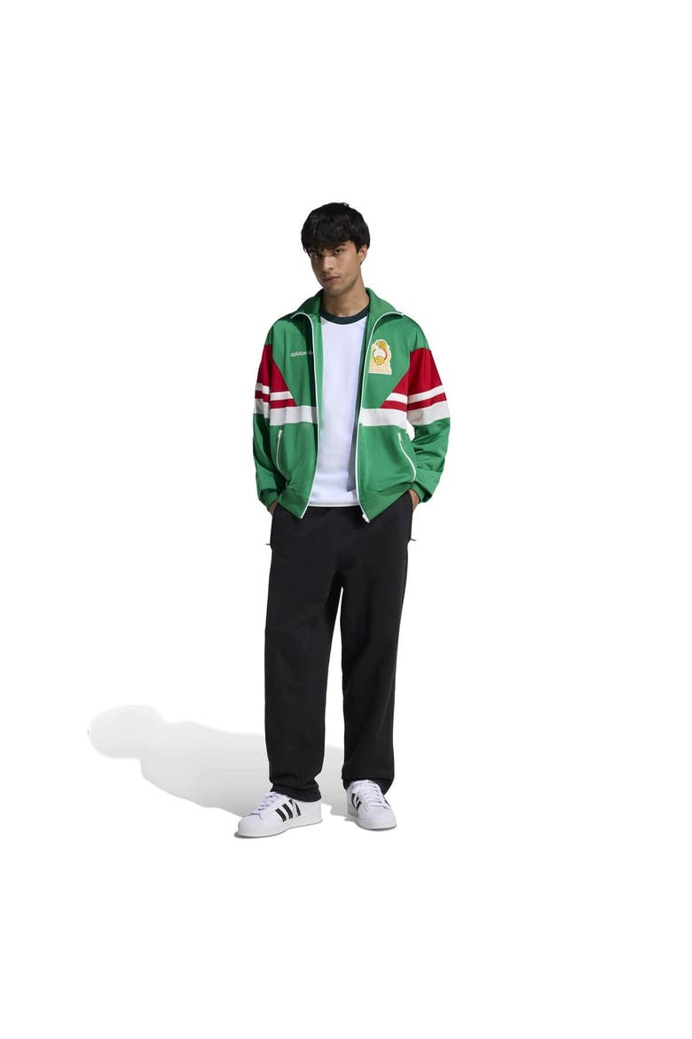 Men's adidas  Green Mexico National Team 1986 Bringback Full-Zip Track Top, Alternate, color, Green