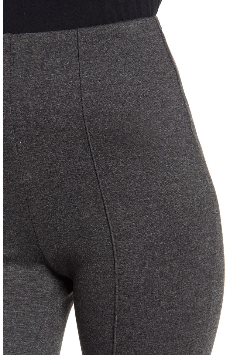'Lyssentials Elysse Ponte Pants, Alternate, color, CHARCOAL