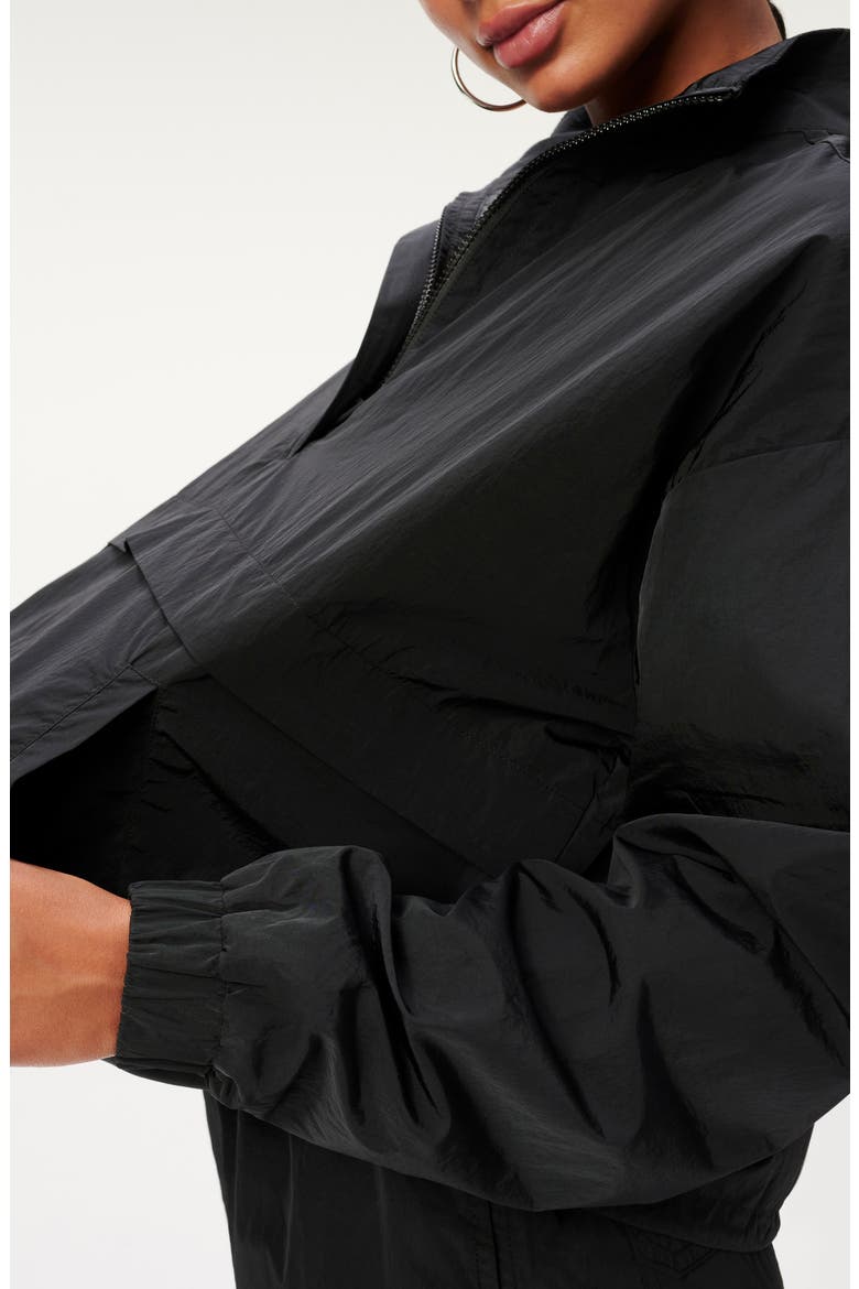 Essential Nylon Anorak, Alternate, color, BLACK001