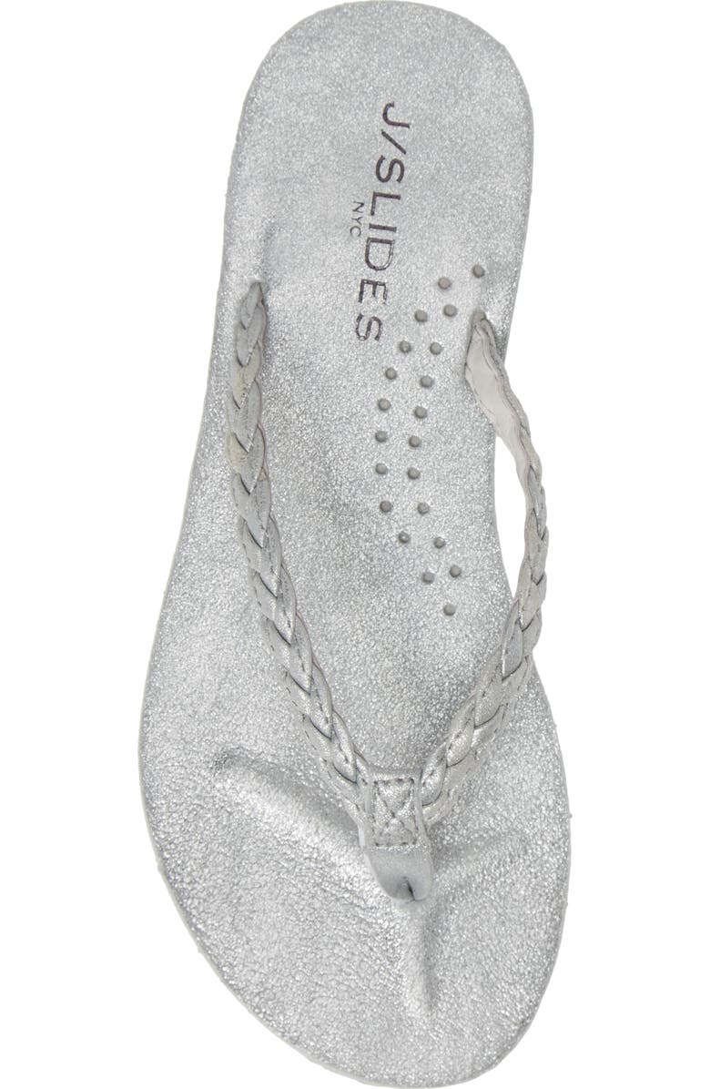 JSlides Nadia Braided Flip Flop, Alternate, color,