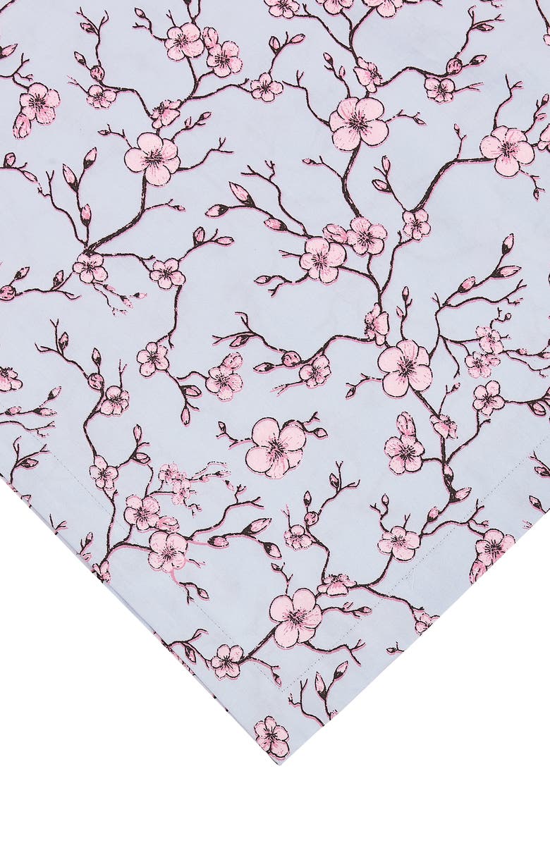 MELANGE HOME Kyoto 400 Thread Count Cotton Duvet Set, Alternate, color, Blue