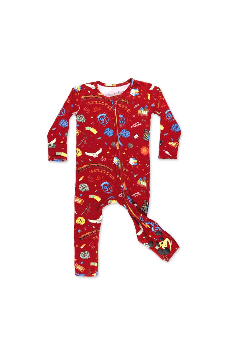 Bellabu Bear Baby Hogwarts Express Convertible Footie, Main, color, Hogwarts Express