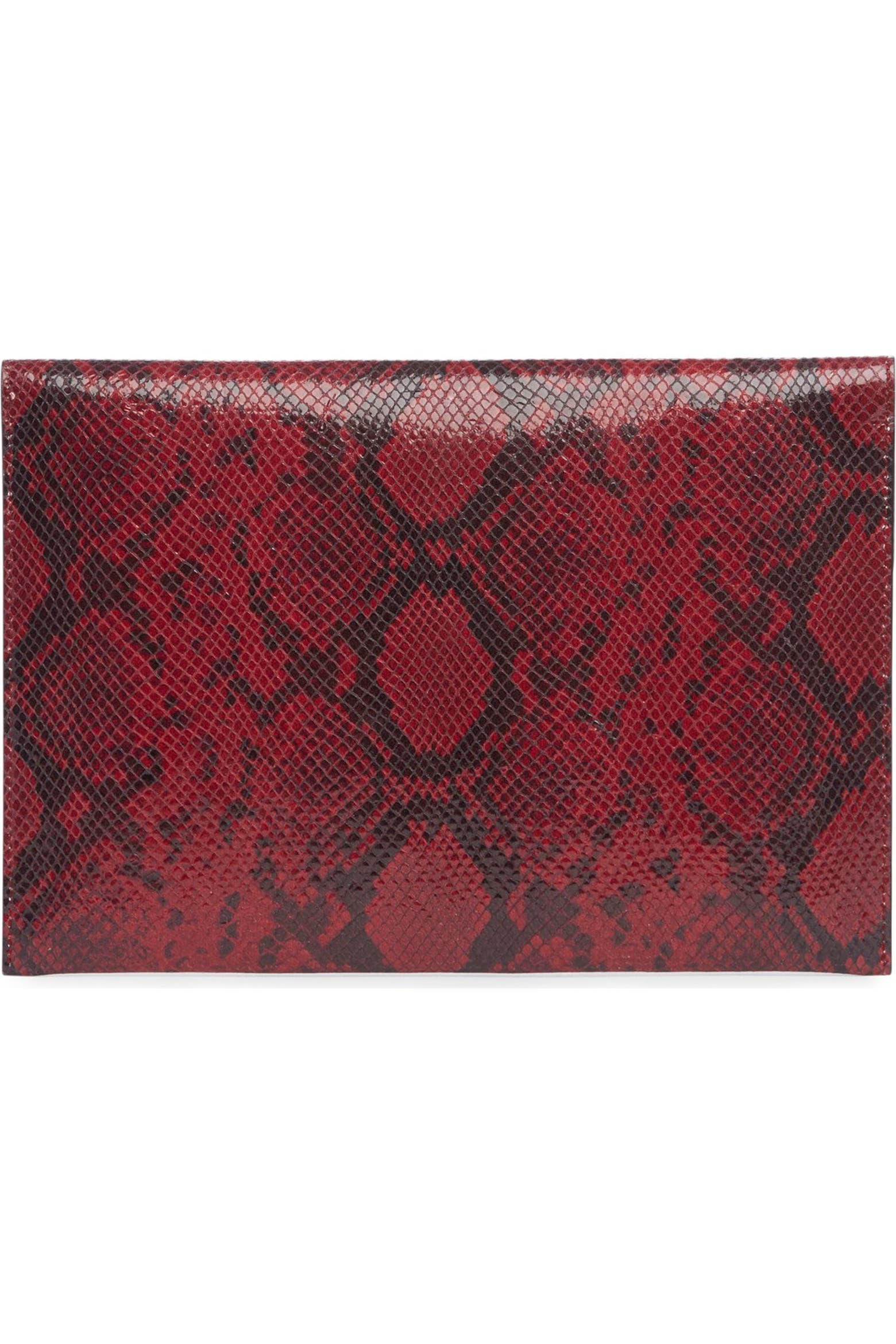 McQueen Alexander McQueen Lambskin Leather Clutch (Women) | Nordstrom