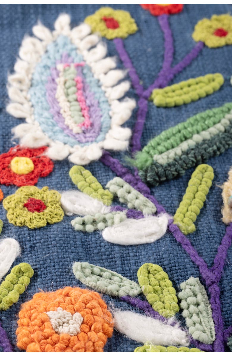 GAURI KOHLI Geneva Throw Pillow Cover, Alternate, color, Blue