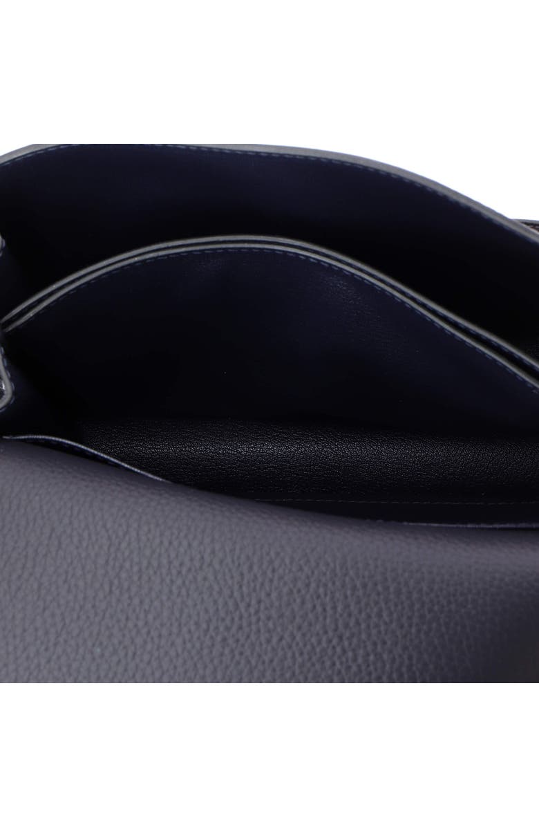 Pre-Owned Hermes Roulis Bag Clemence 23, Alternate, color, Bleu Nuit