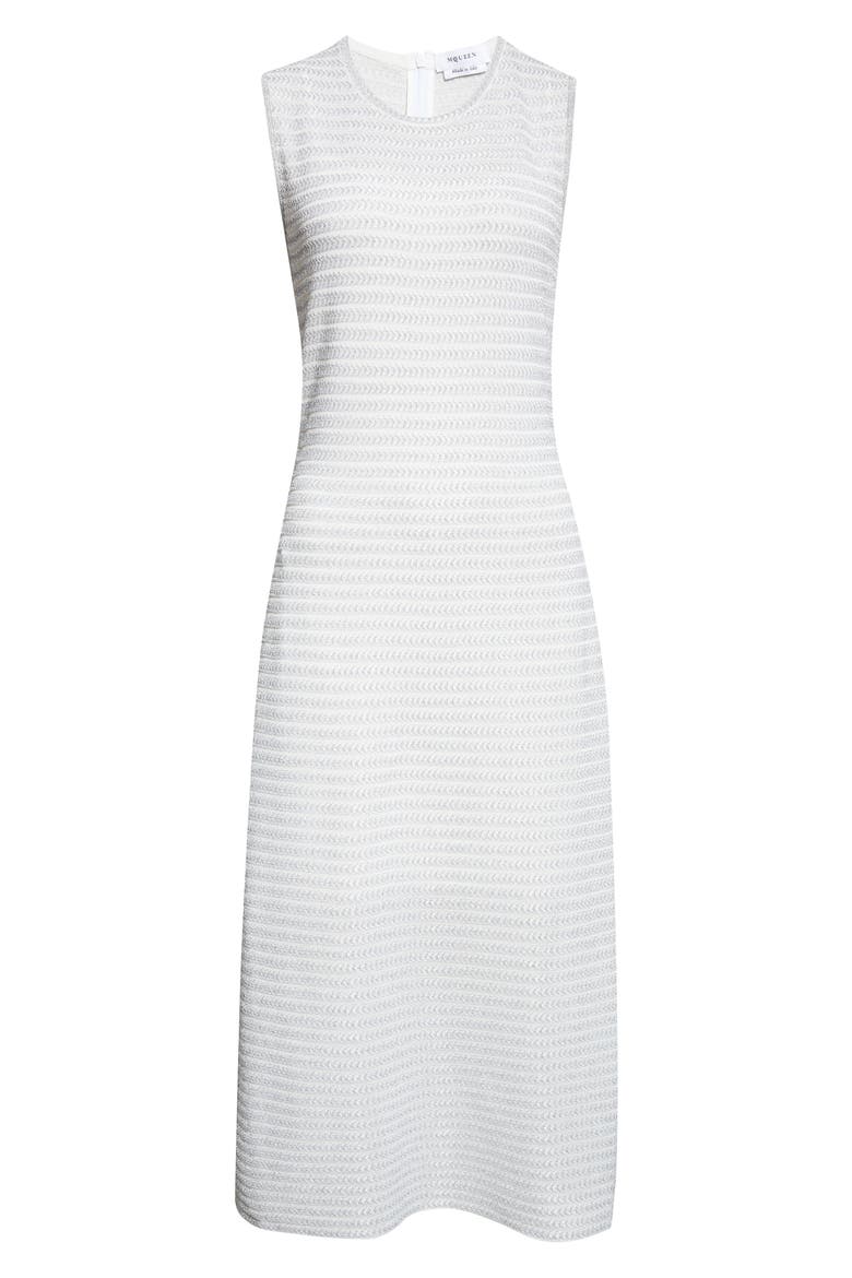 Sleeveless Knit Dress, Alternate, color, BLACK