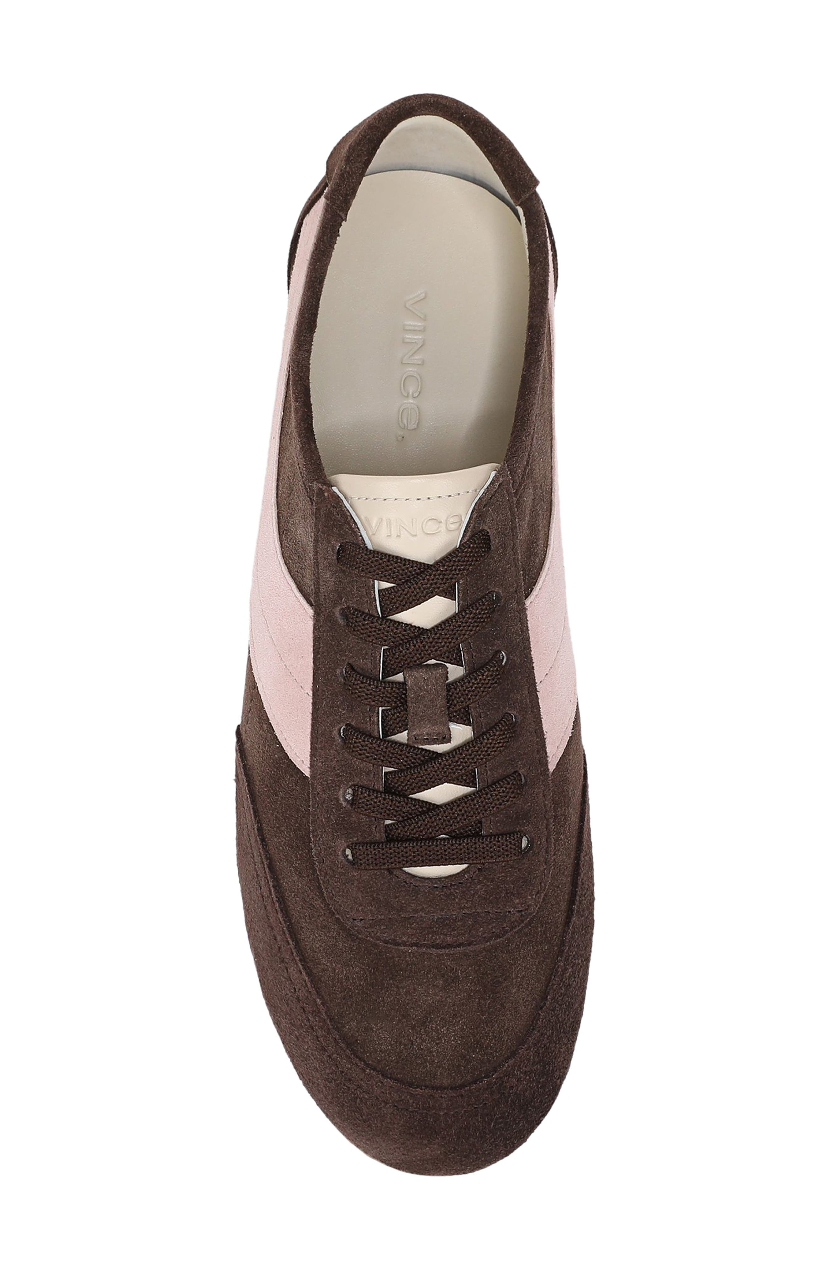 LA Runner Sneaker, Alternate, color, DARK MOCHA/ ROSEWATER