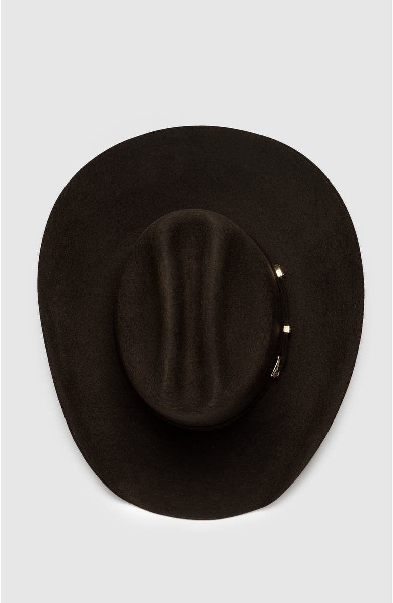 Manela Range Wool Western Cowboy Hat, Alternate, color, Brown