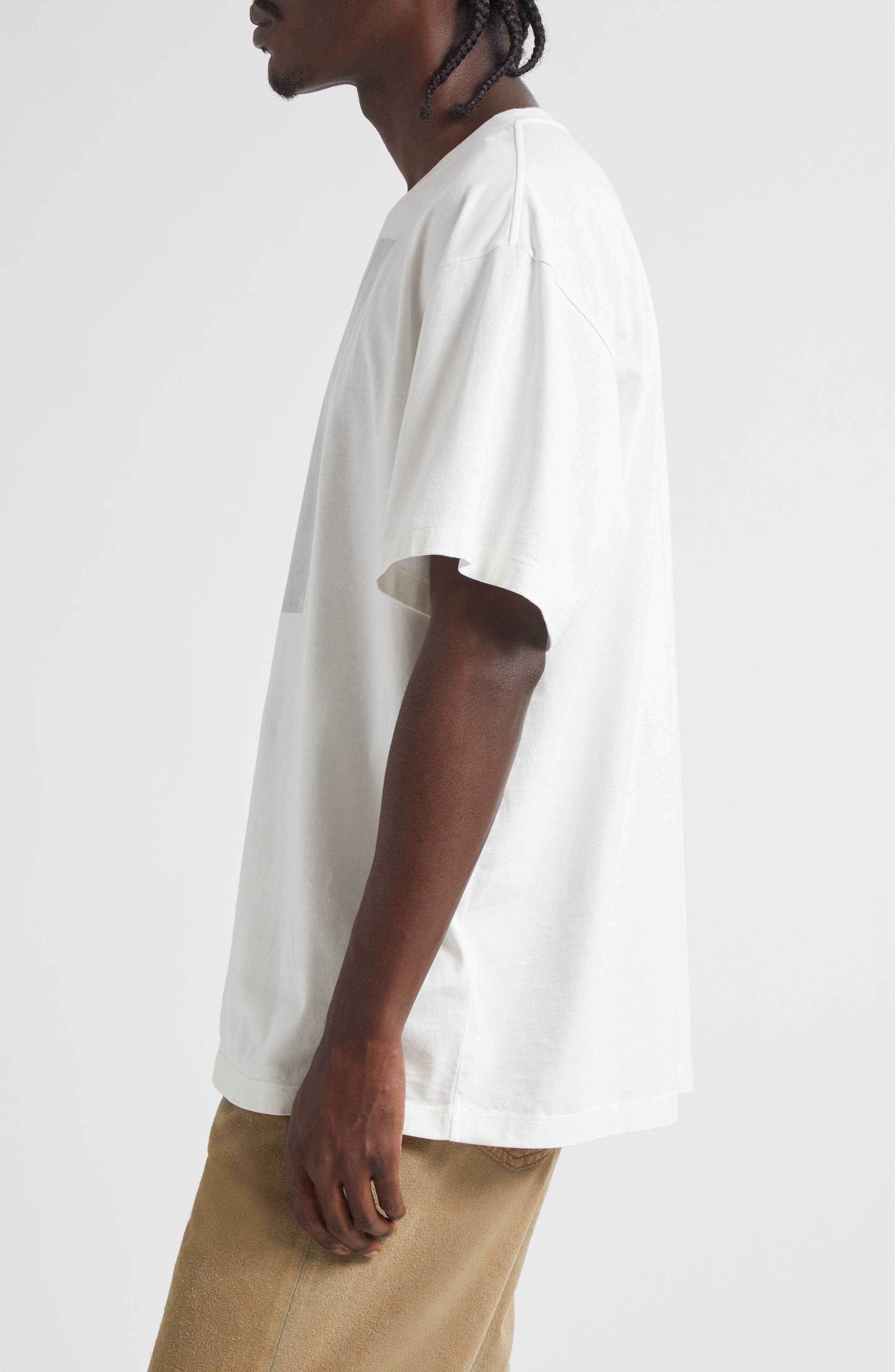 MM6 Maison Margiela Necklace Trompe l'Oeil Graphic T-Shirt (Men