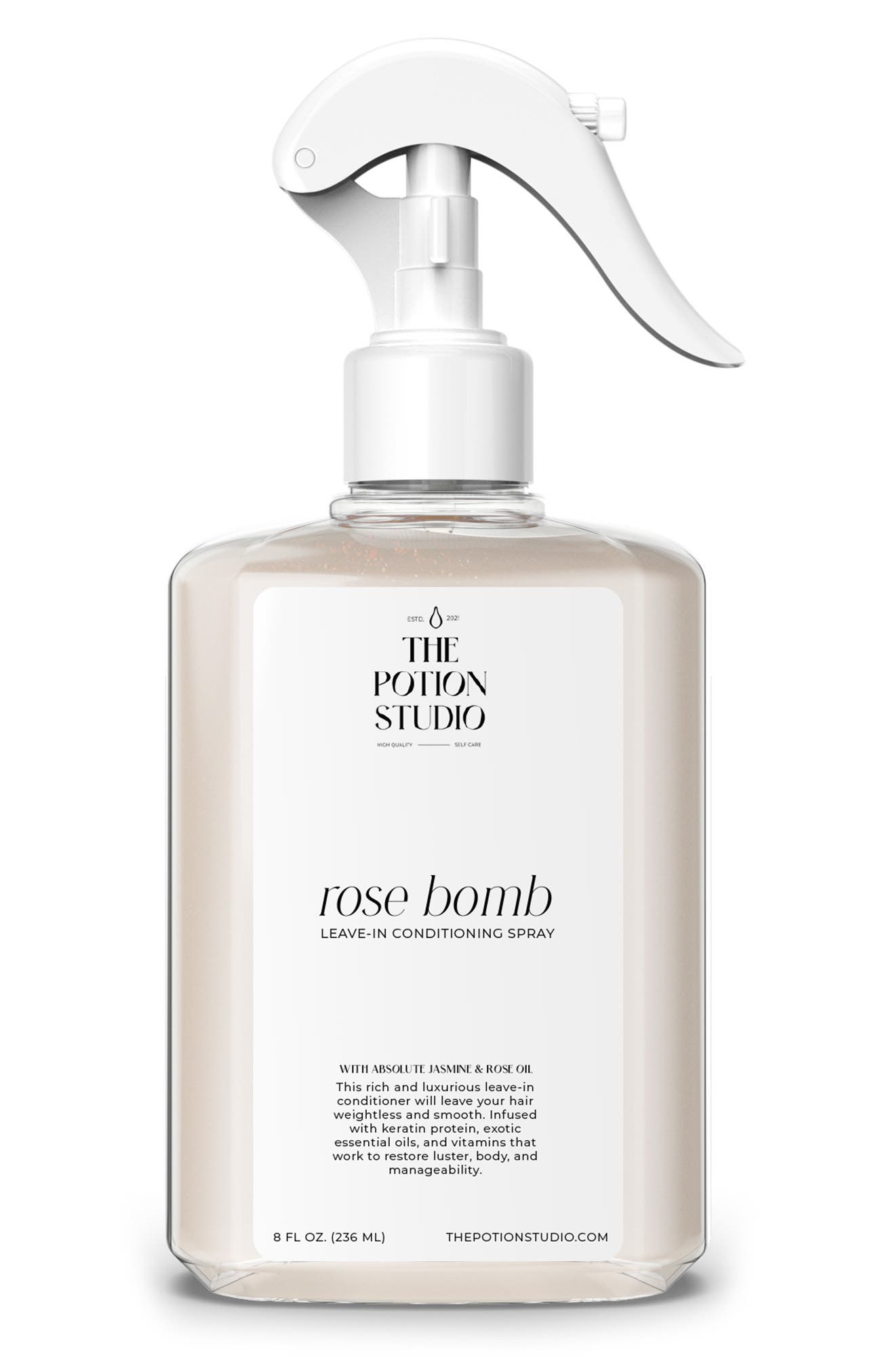 The Potion Studio Rose Bomb Leave-In Conditioning Spray 
