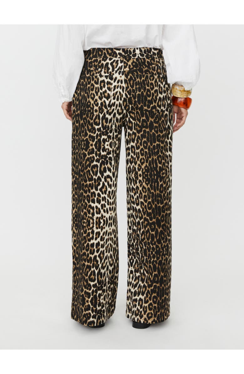 Masai Copenhagen MaPassang Leopard Print Jeans, Alternate, color, Otter