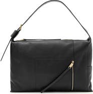 AllSaints Medium Alba Leather Shoulder Bag