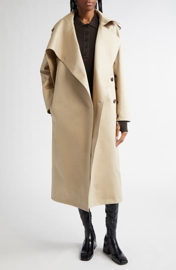 トレンチコート Courreges Courreges belted trench coat Courrèges Oblique Cotton Gabardine Trench Coat | Nordstrom