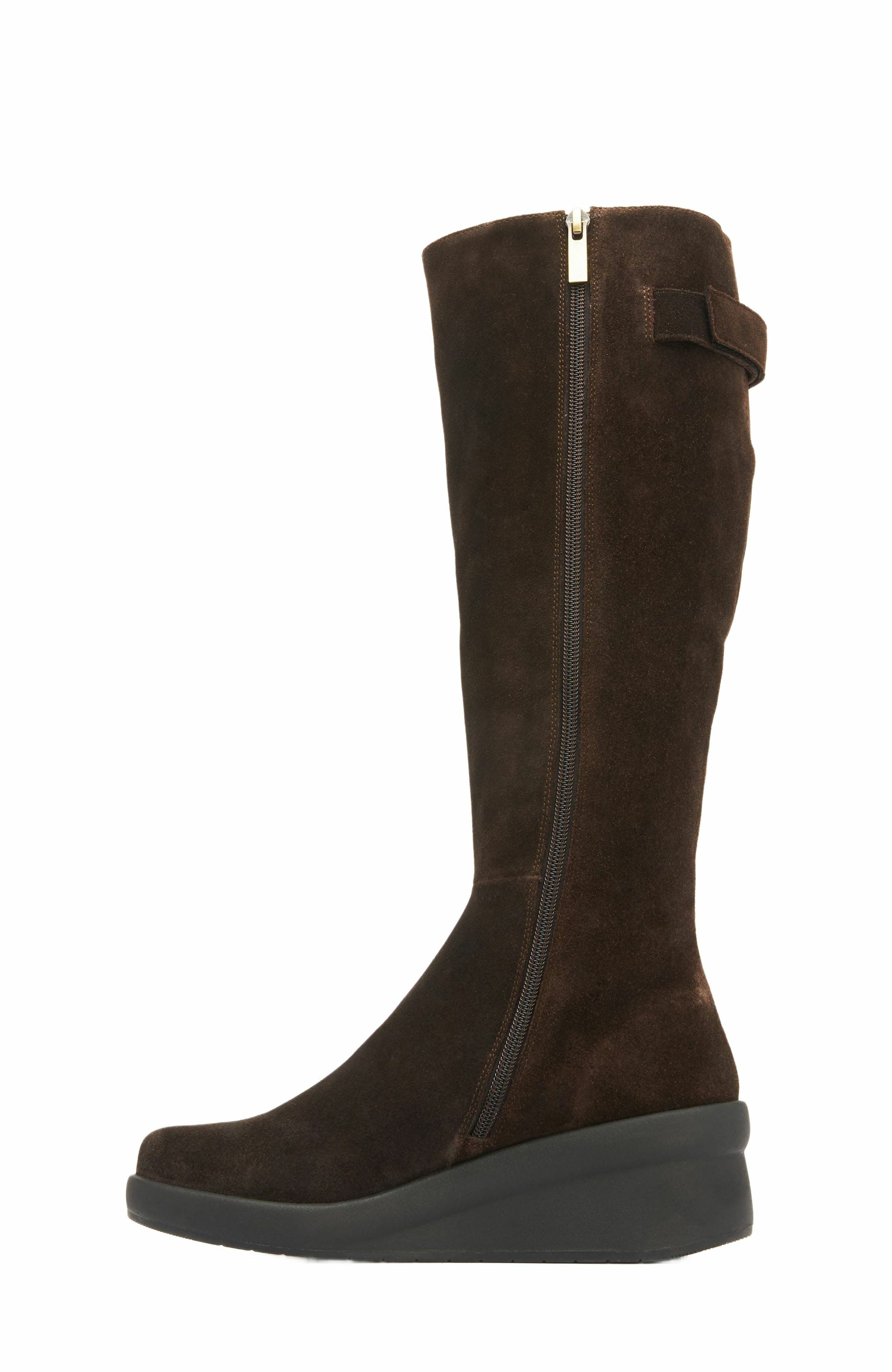 ABEO Passage Tall Boot, Alternate, color, Dark Brown - Regular