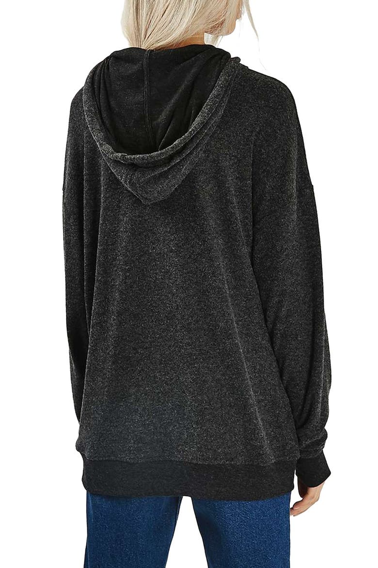 Memphis Brushed Hoodie, Alternate, color, CHARCOAL