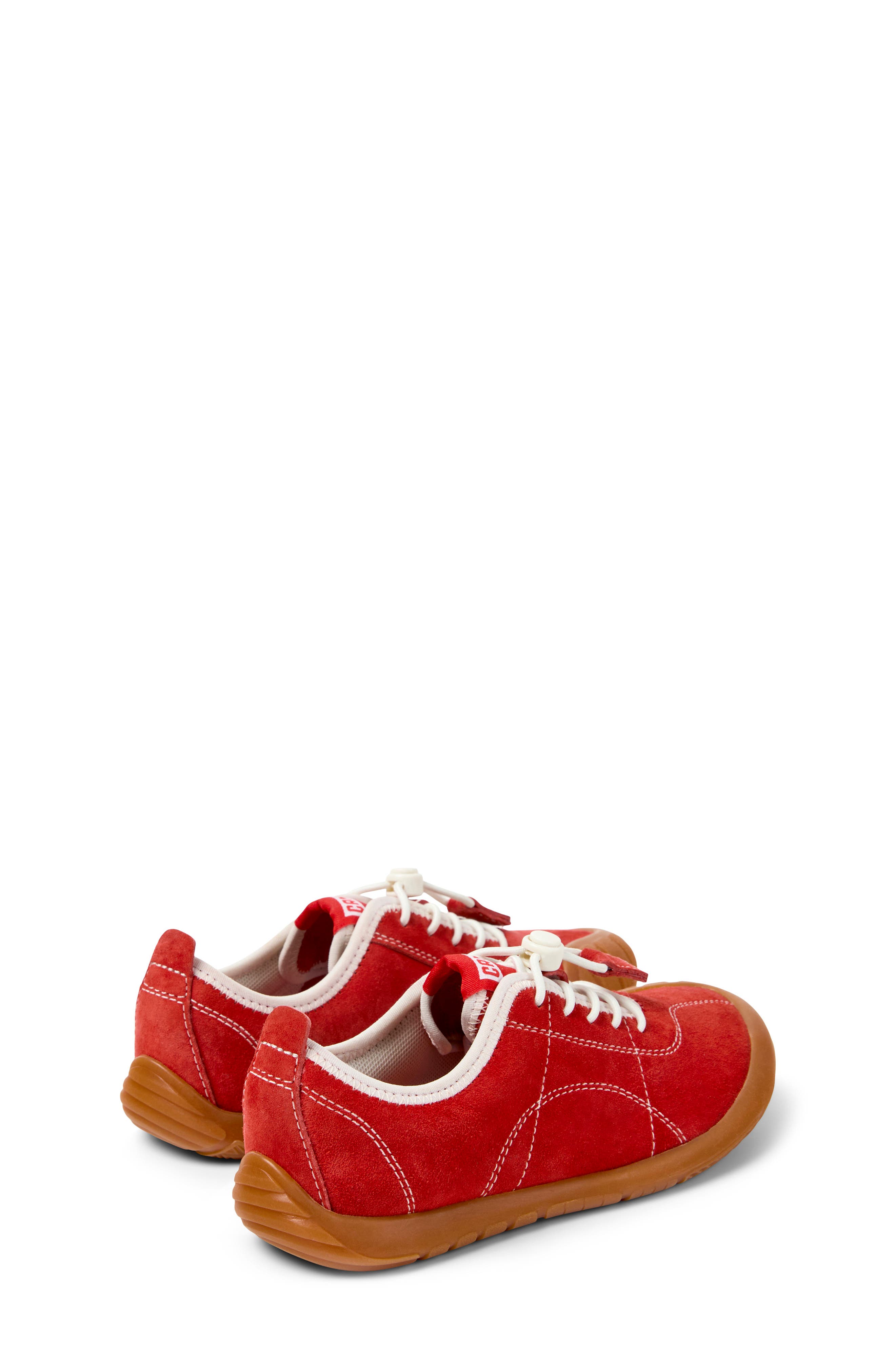 Camper Kids' Peu Path Sneaker, Alternate, color, Medium Red