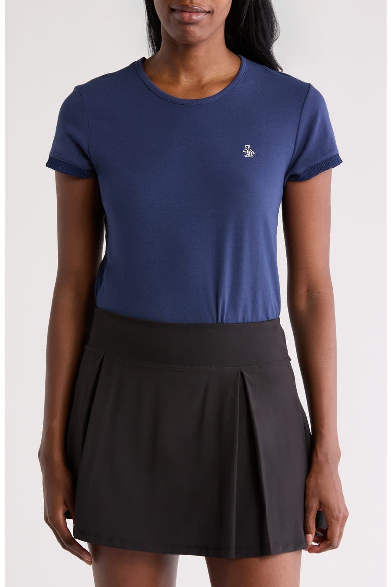 Essential Performance Tee, Main, color, BLACK IRIS