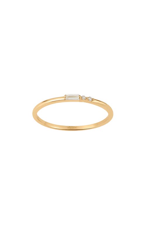 Made By Mary Nova Diamond Ring In Gold