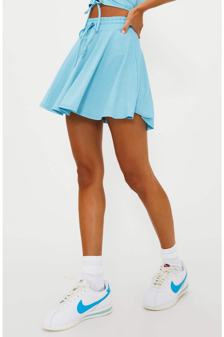Lyana Mesh Skort, Alternate, color, BLUEBERRY ICE