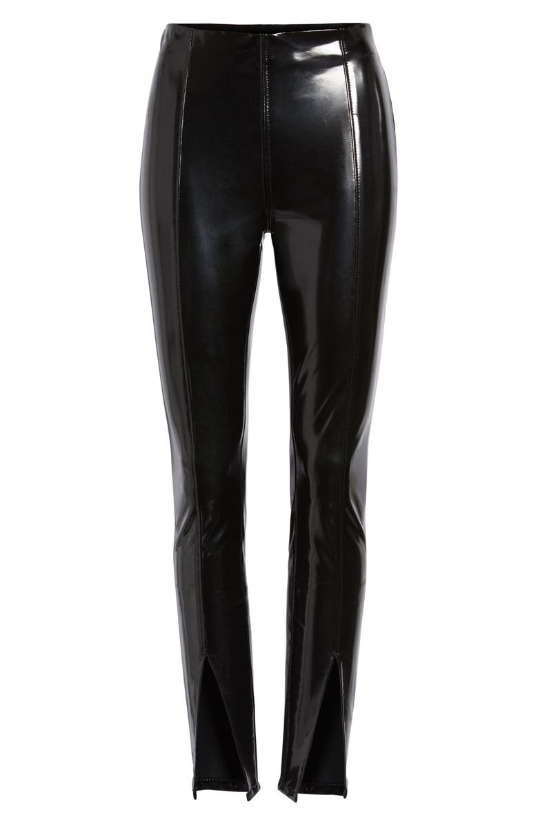 BLANKNYC Patent Faux Leather Leggings, Alternate, color, 