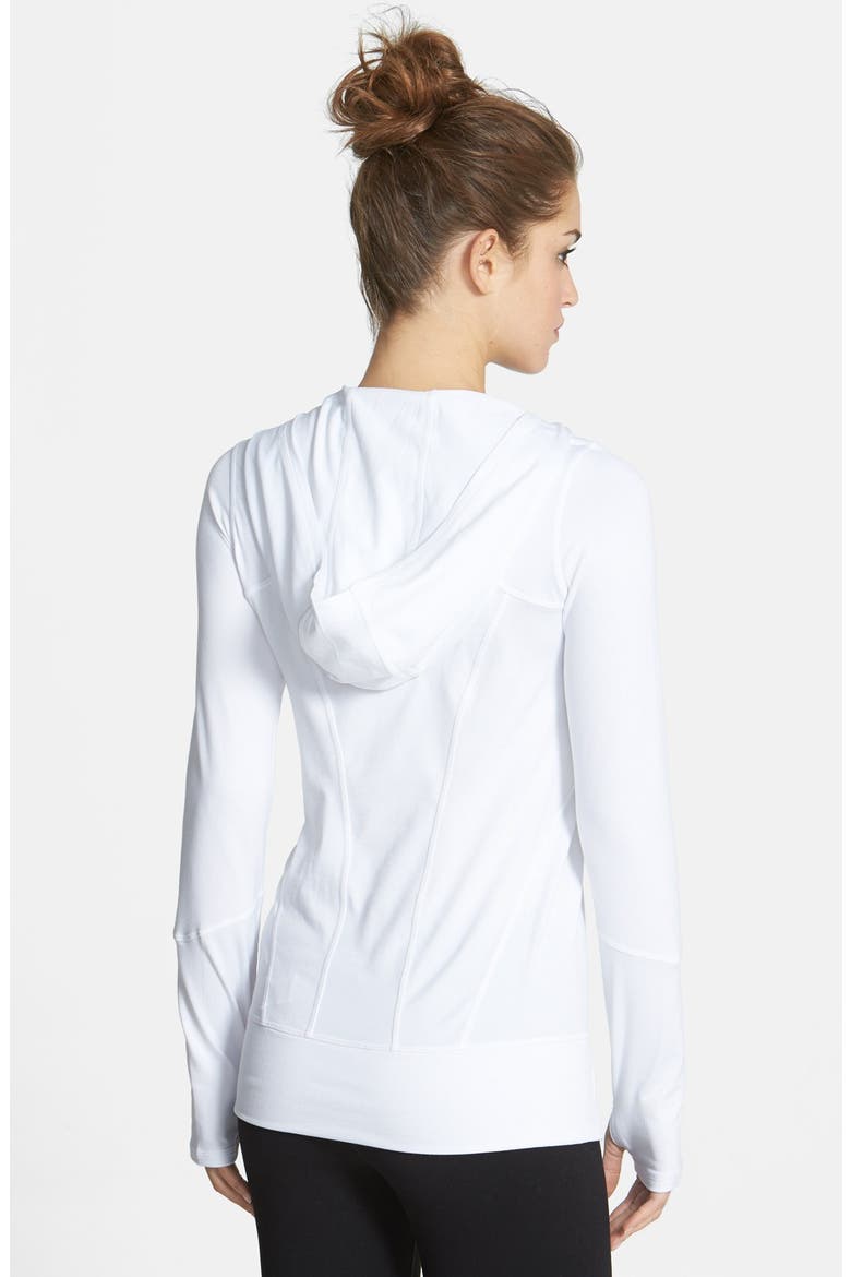 'Easy' Hooded Top, Alternate, color, WHITE