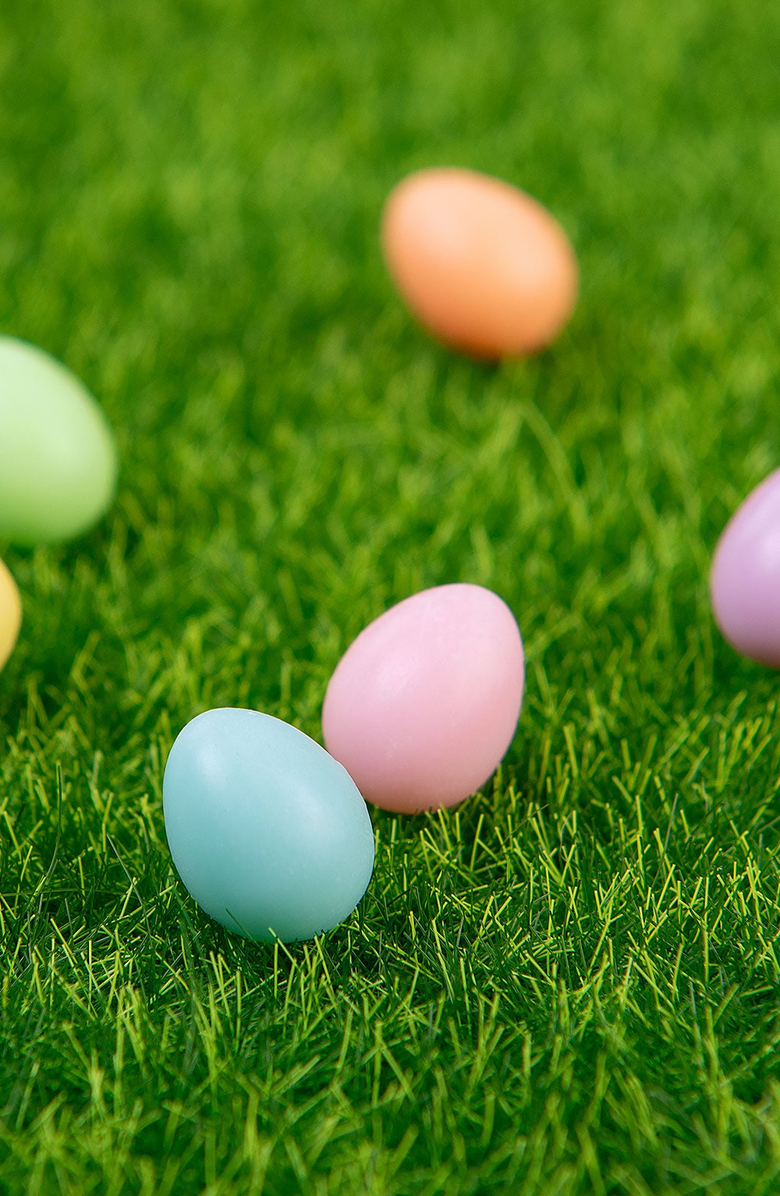 Southlake gifts Easter Bunny Candle, Alternate, color, Gray Rabbit / Pastels