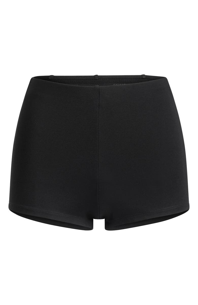 SKIMS High Waist Hot Shorts, Alternate, color, Obsidian