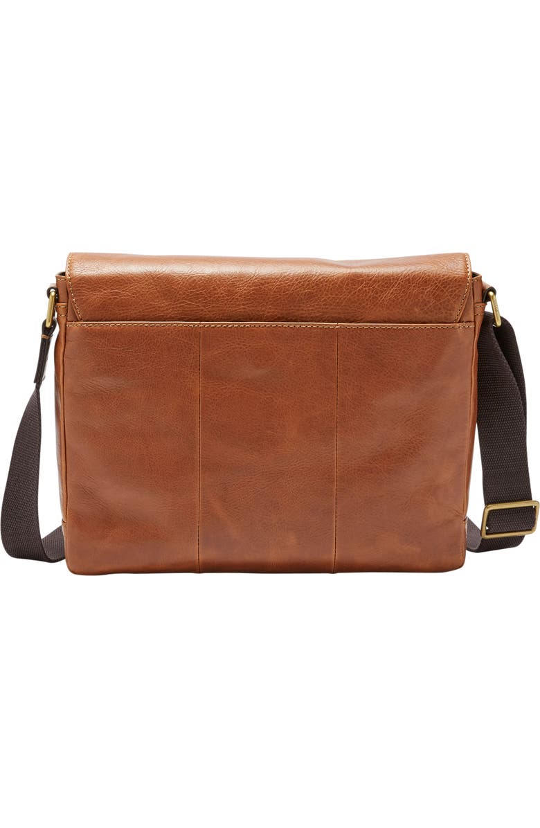 Fossil Defender Leather Messenger Bag, Alternate, color,