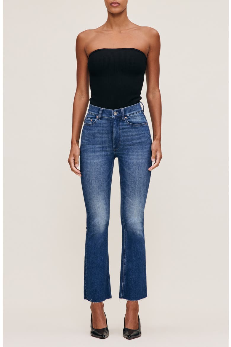 Bridget Bootcut High Rise Instasculpt Crop Jeans, Alternate, color, HULTON