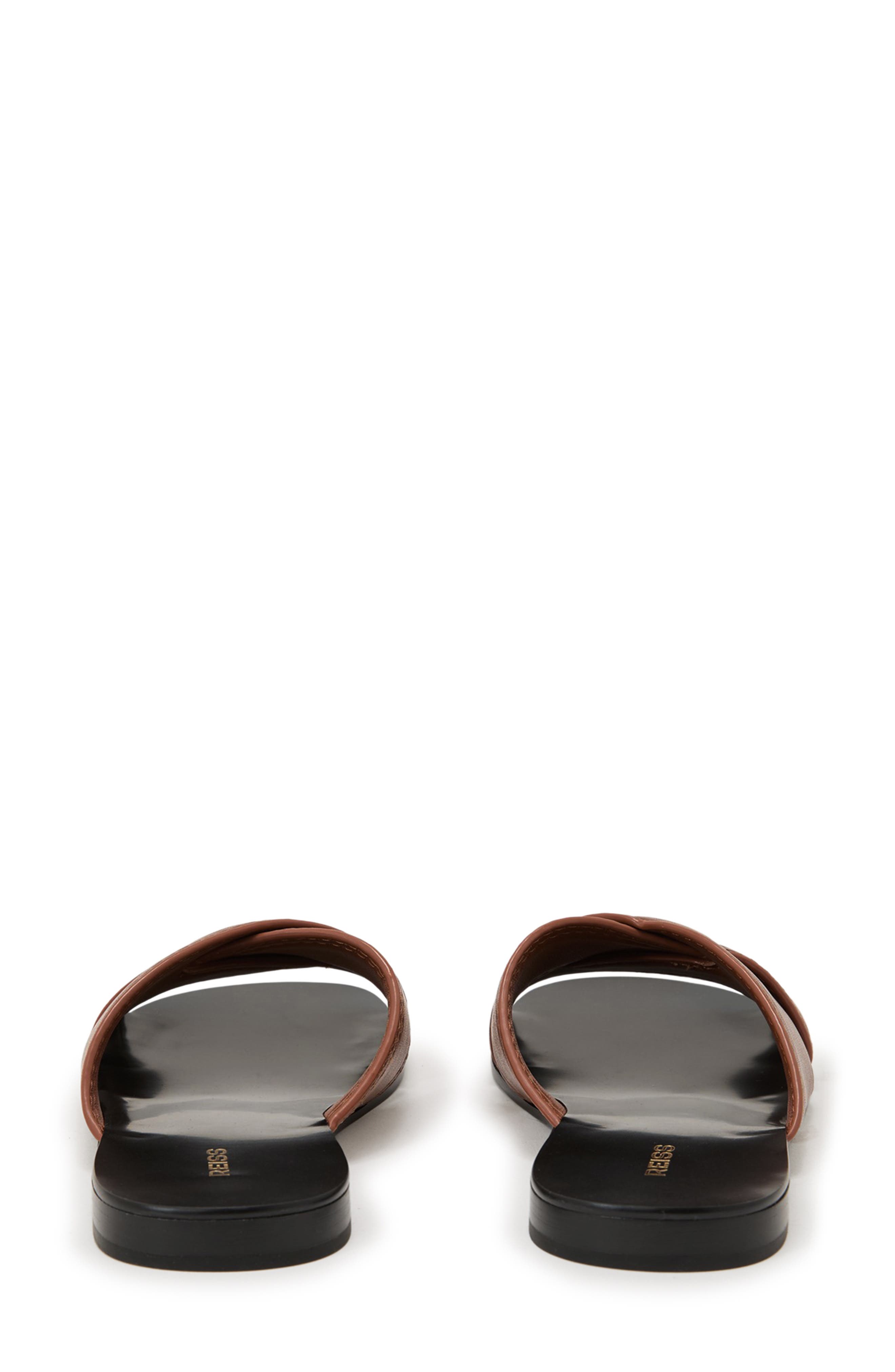 Reiss Kori Slide Sandal, Alternate, color, Tan