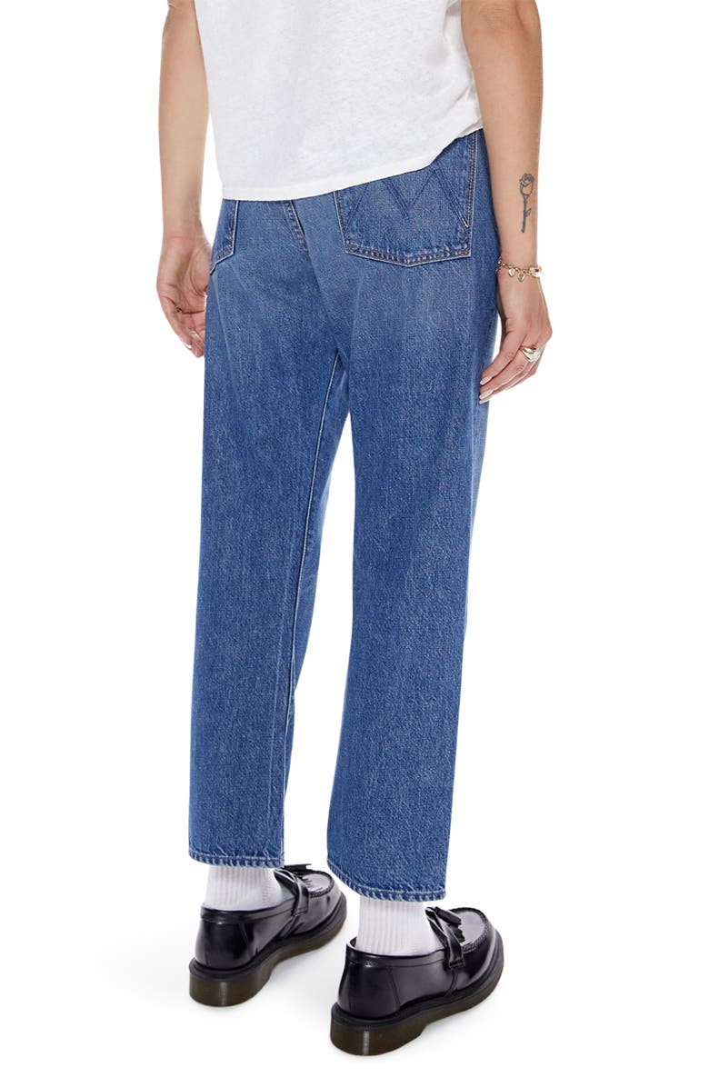 MOTHER The Ditcher Crop Straight Leg Jeans, Alternate, color,