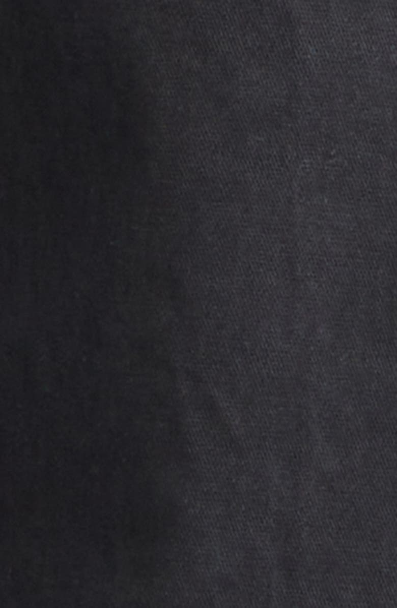 Stone Island Cotton Stretch Utility Pants, Alternate, color, Black