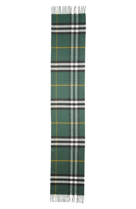 Giant Check Cashmere Scarf