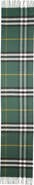Burberry Giant Check Cashmere Scarf