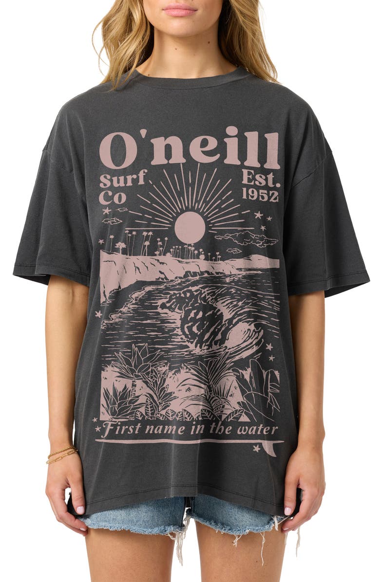 O'Neill Chore Break Oversize Cotton T-Shirt, Main, color, 
