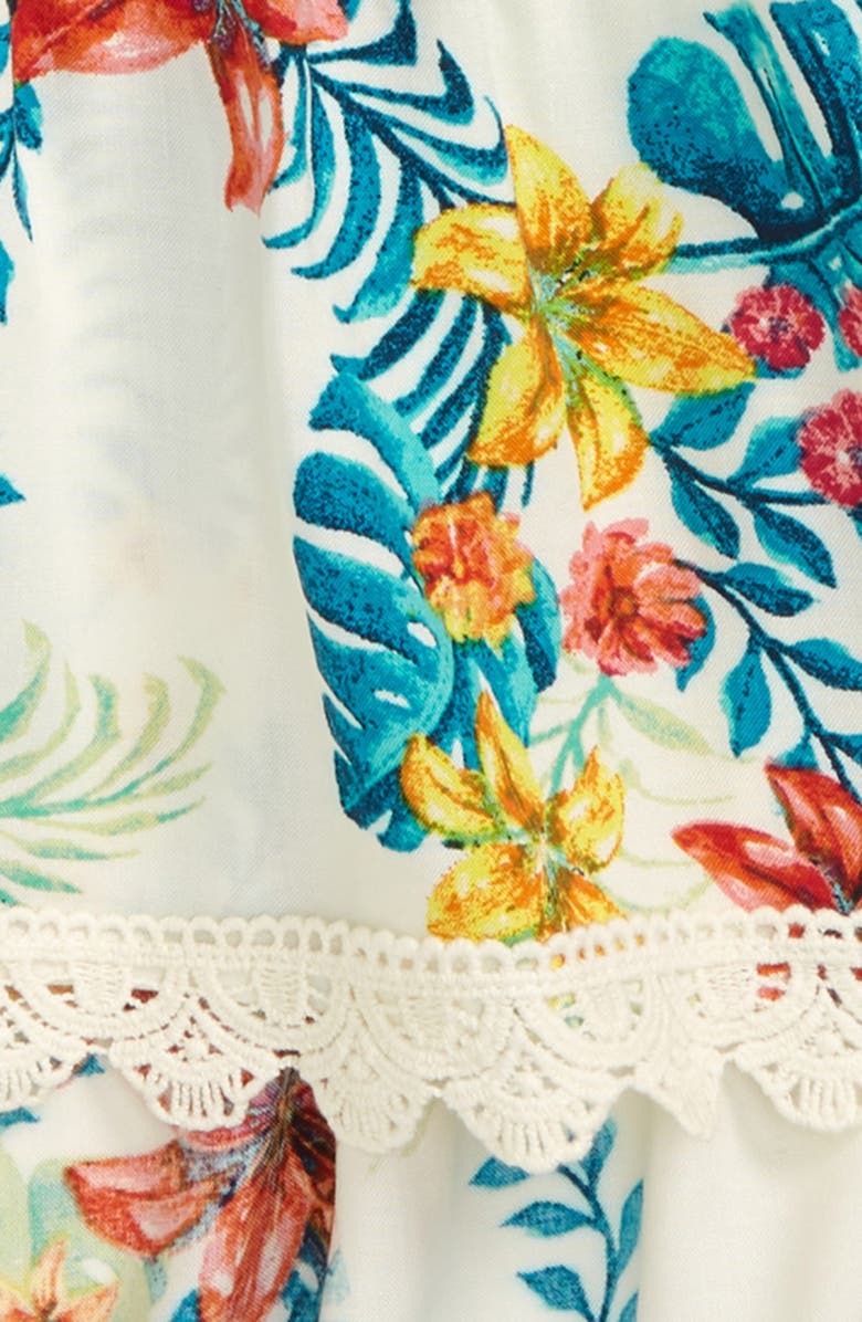 Zunie Crochet Trim Swing Tank, Alternate, color,