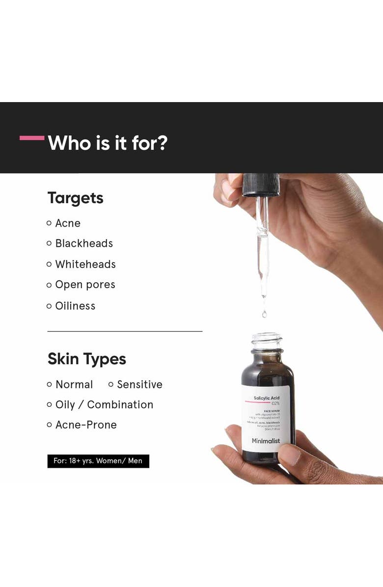 Minimalist Salicylic Acid 02% Face Serum, Alternate, color, 