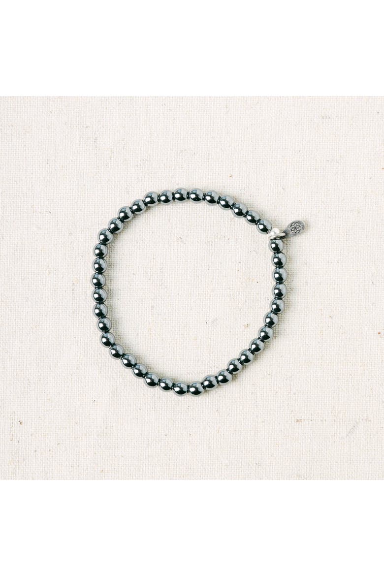 Hematite Energy Bracelet, Alternate, color, Dark Gray