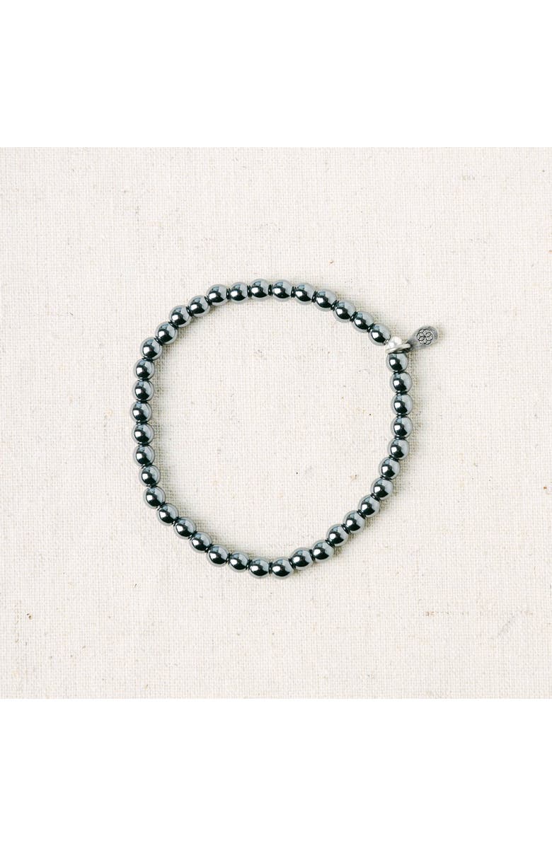 Tiny Rituals Hematite Energy Bracelet, Alternate, color, Dark Gray