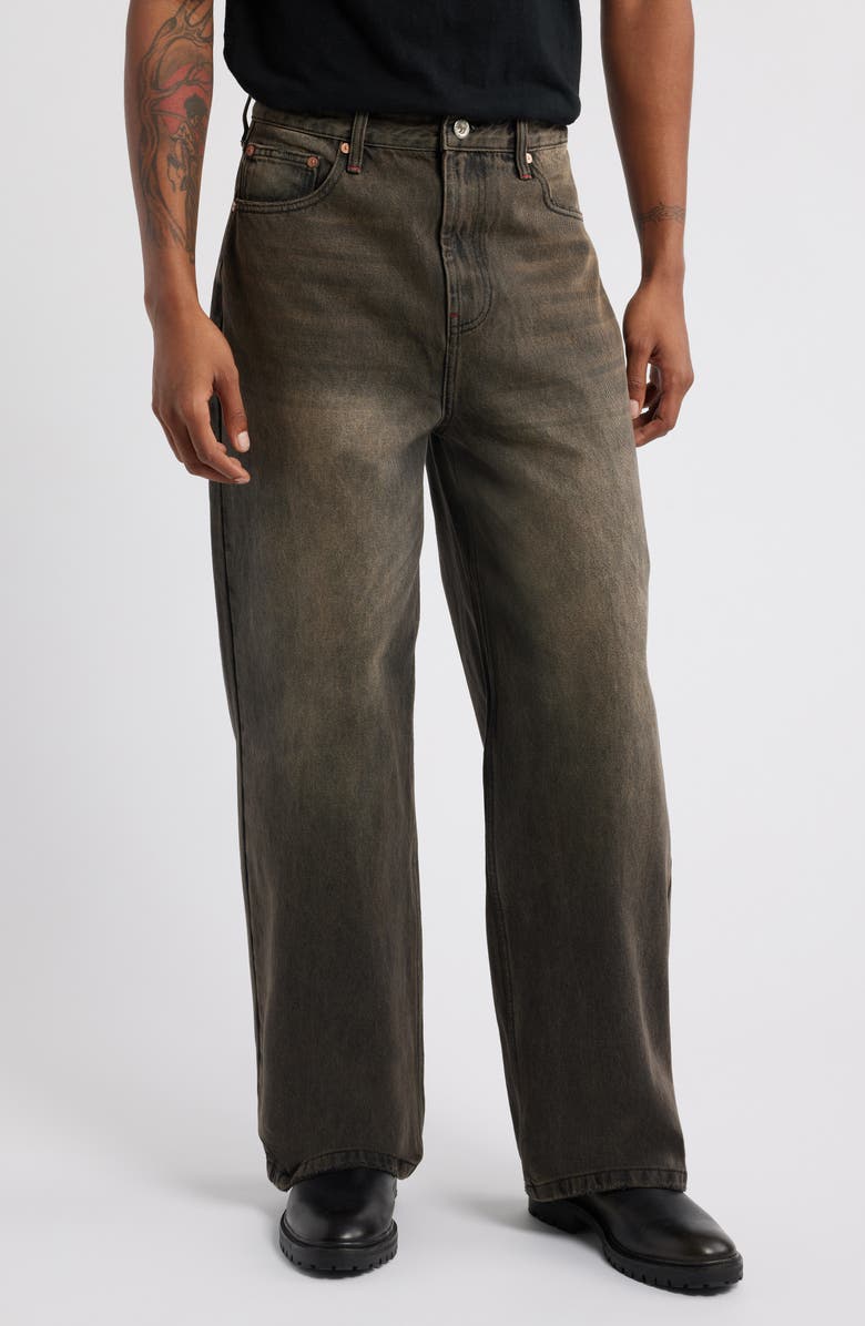 Elwood Nonstretch Baggy Jeans, Main, color, Worn Out Wash