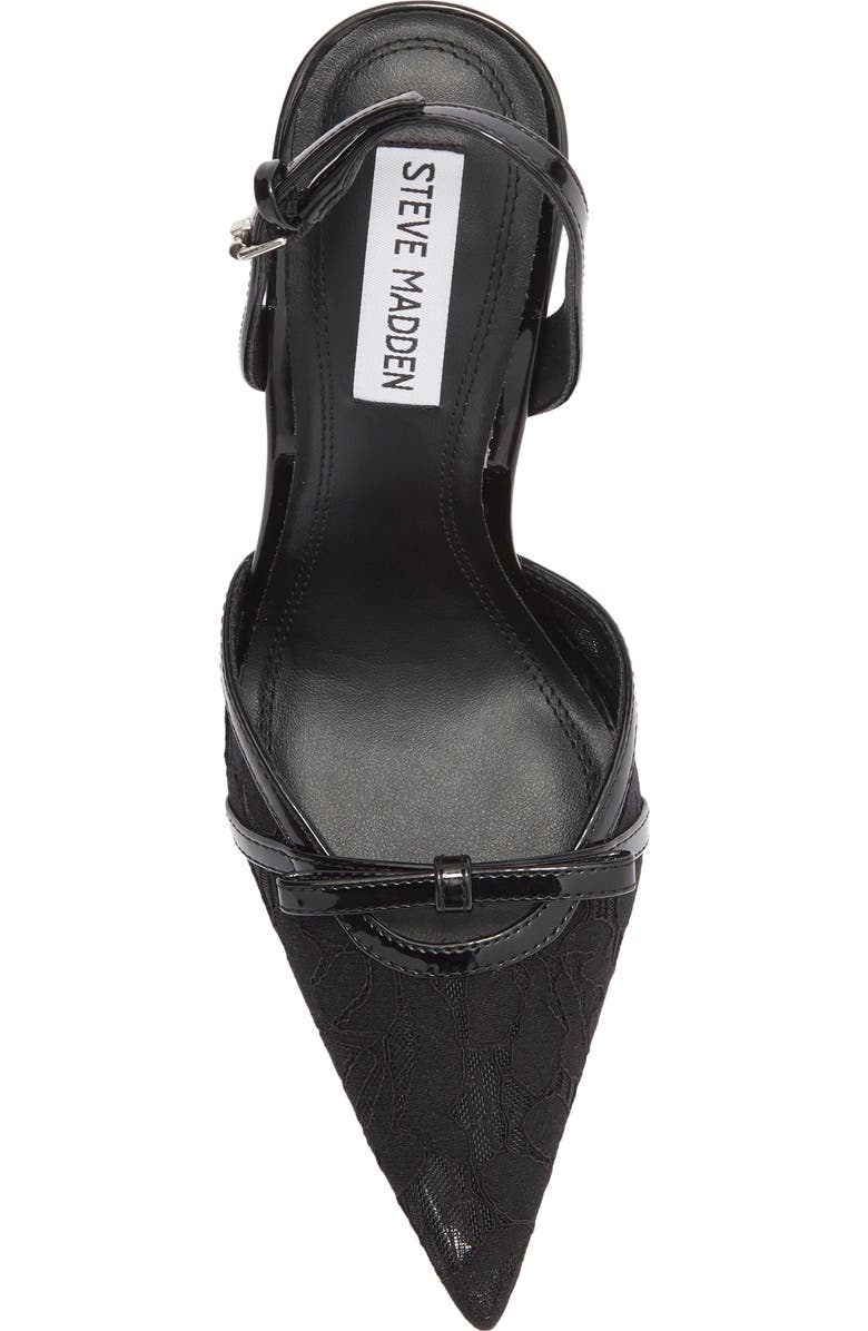Steve Madden Sereena Lace Slingback Pump, Alternate, color,