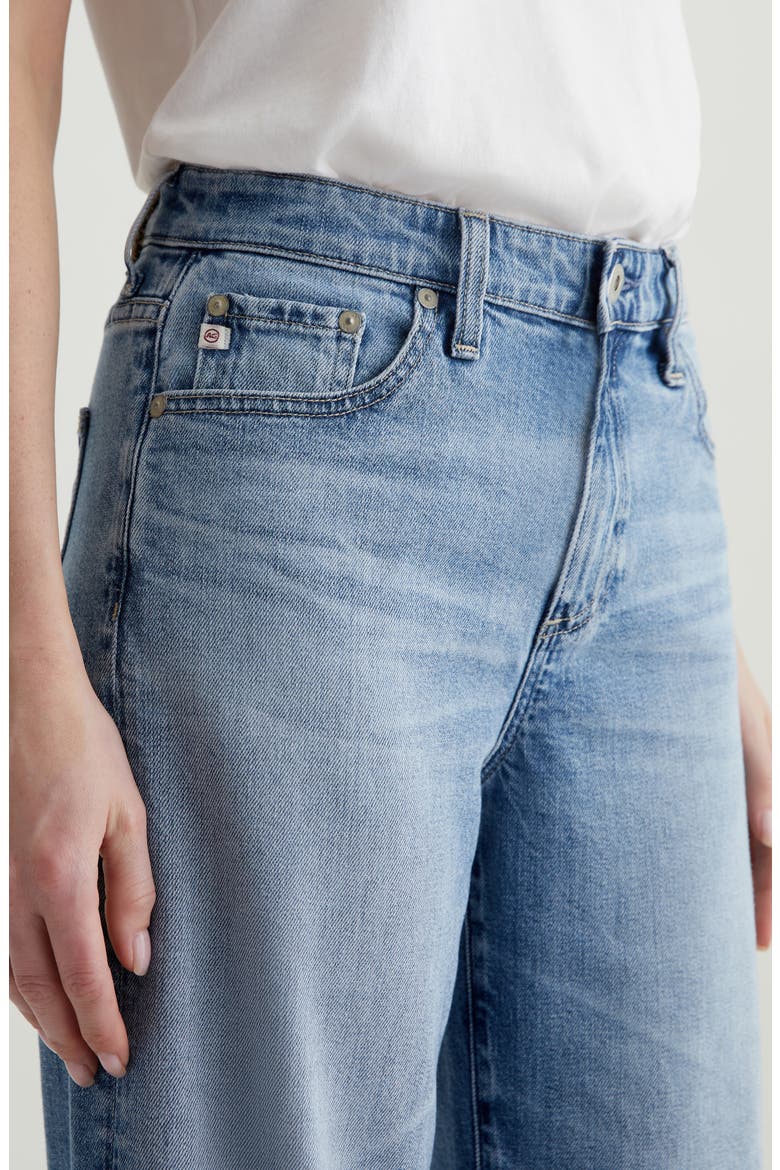 Saige Raw Hem Ankle Wide Leg Jeans, Alternate, color, 16 YEARS BLOSSOM