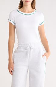 90 DEGREE BY REFLEX Super Soft Synergy Crewneck T-Shirt