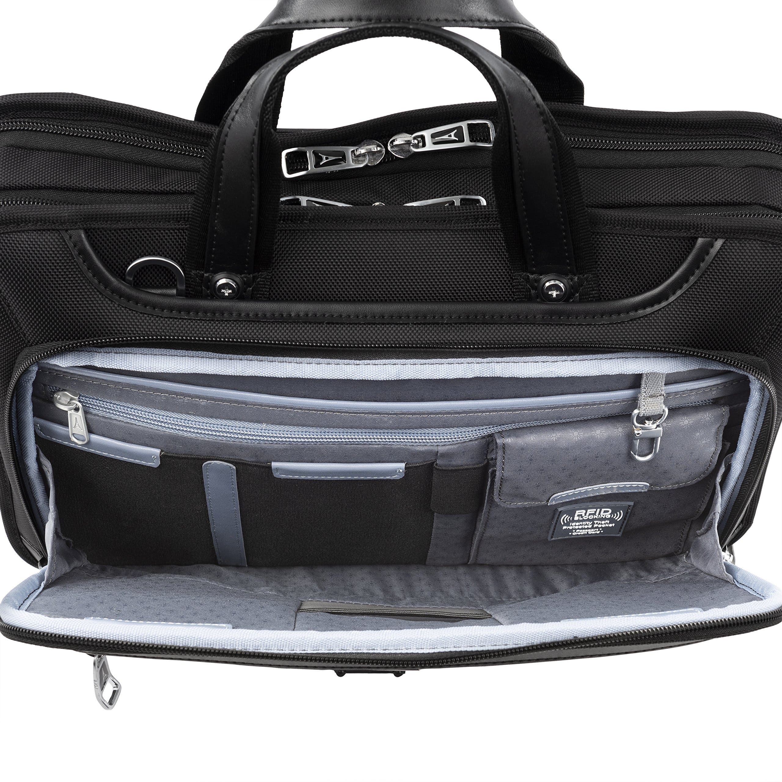 TRAVELPRO Platinum Elite Slim Business Laptop Briefcase, Fits up to 15.6 Inch Laptop, Alternate, color, 