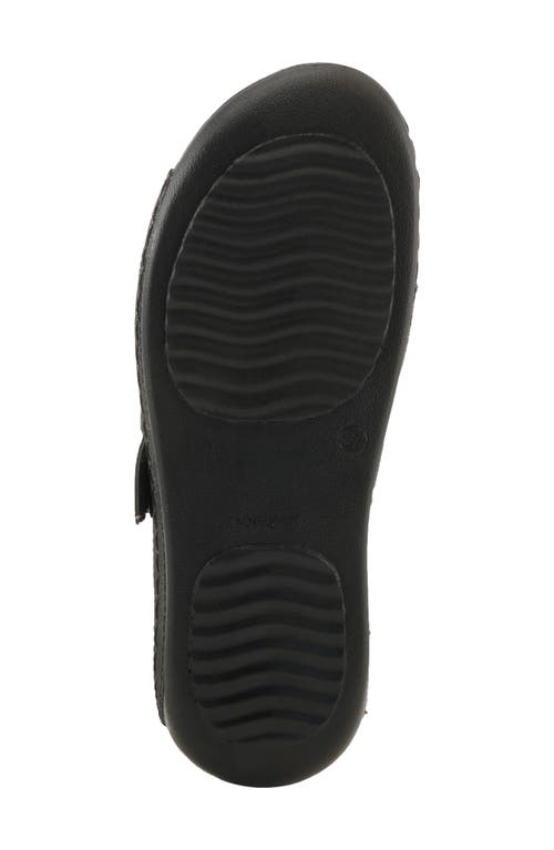 Flexus By Spring Step Karl Slide Sandal In Grey